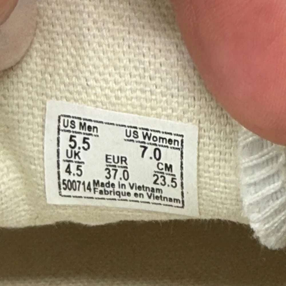 Vans Red Flame Checkered Slip-On Shoes - Picture 5 of 5